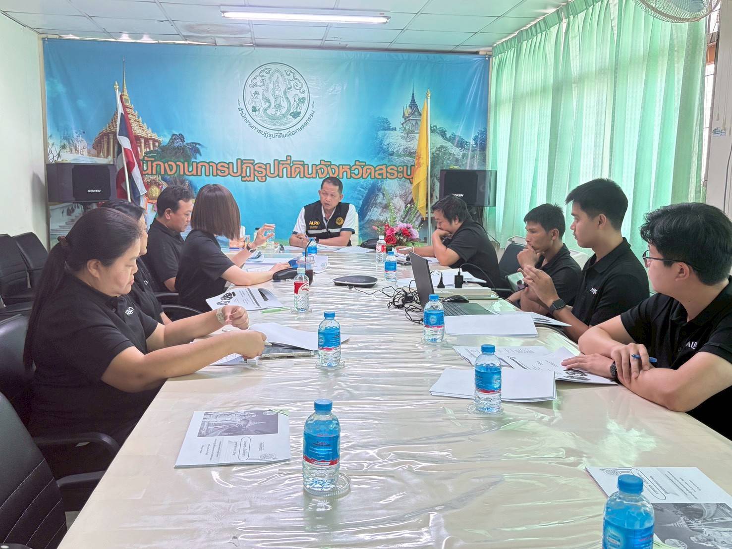 title - ผู้ตรวจราชการ ส.ป.ก. ลงพื้นที่ตรวจเยี่ยมและให้กำลังใจกลุ่มเกษตรกรในเขตปฏิรูปที่ดินอำเภอมวกเหล็ก จังหวัดสระบุรี และประชุมตรวจติดตามความก้าวหน้าผลการดำเนินงานตามแผนการตรวจราชการ ประจำปีงบประมาณ พ.ศ. 2569 รอบที่ 1 เขตตรวจราชการที่ 1 จังหวัดสระบุรี 